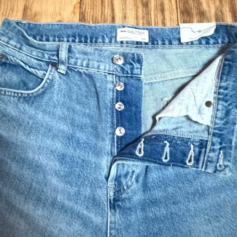 NWT Free People We The Free Cora Slouchy Jeans - Picture 9 of 13